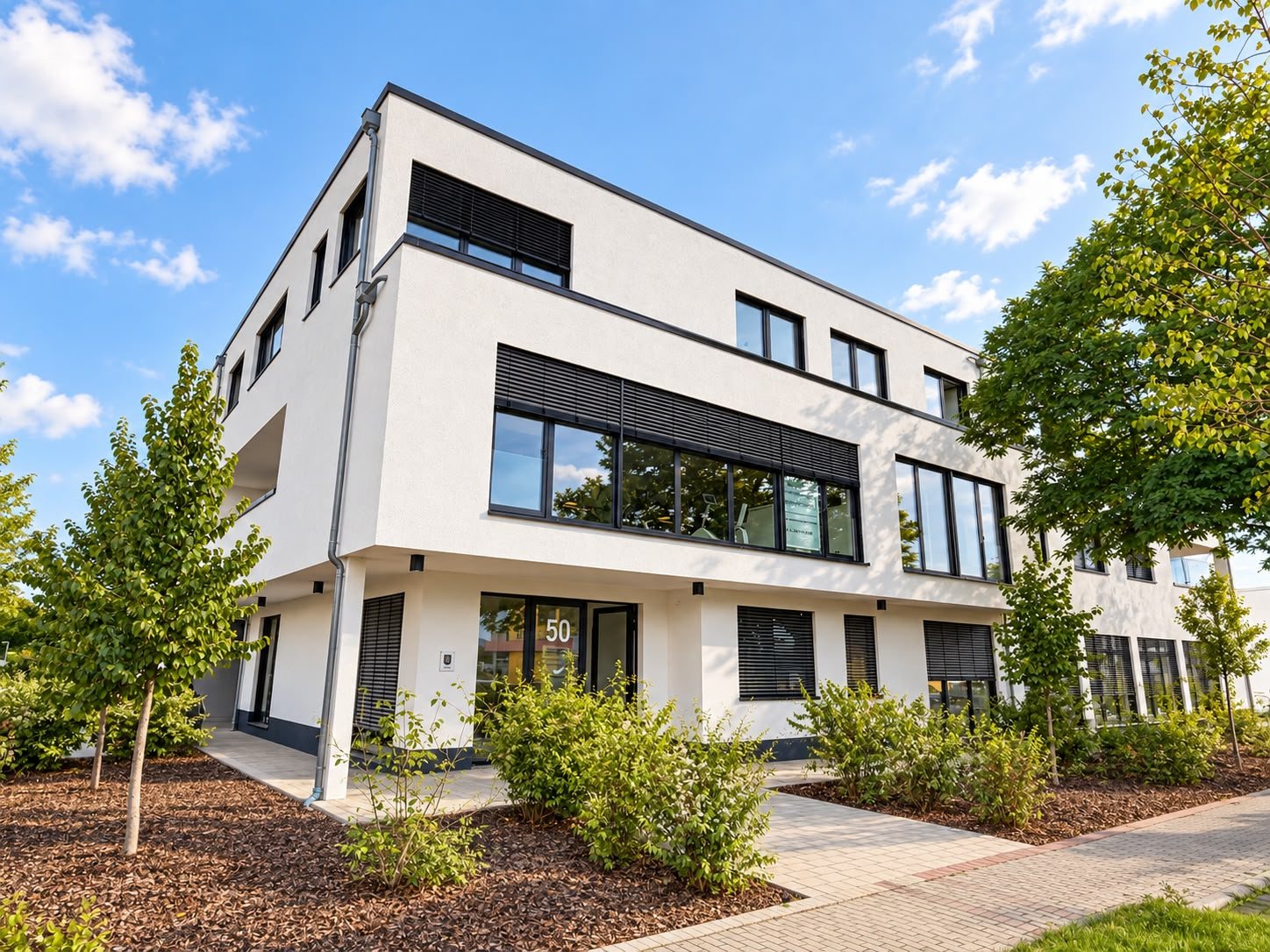 Von der S+P Bau GmbH errichteter Neubau